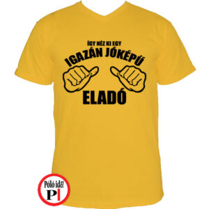 eladó póló jóképű citrom