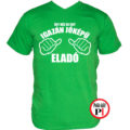 eladó póló jóképű zöld