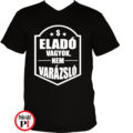 eladó póló nem varázsló fekete