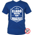 eladó póló nem varázsló kék