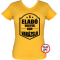eladó póló nem varázsló női citrom