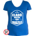 eladó póló nem varázsló női kék