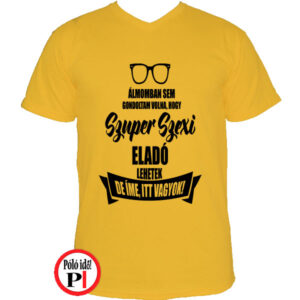 eladó póló super hot citrom