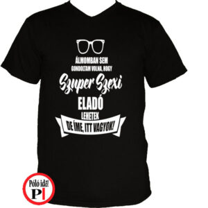 eladó póló super hot fekete