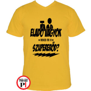 eladó póló szupererő citrom