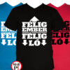 férfi póló félig ember