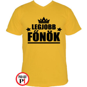 főnök póló legjobb citrom