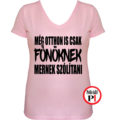 főnök póló otthon női pink