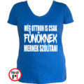 főnök póló otthon női kék