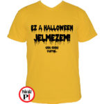 halloween póló citrom