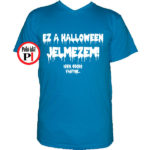 halloween póló vkék