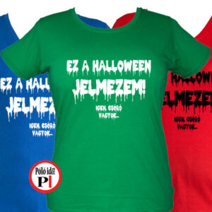 halloween póló női