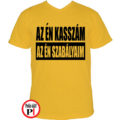 kasszás póló szabály citrom