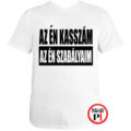 kasszás póló szabály fehér