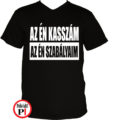 kasszás póló szabály fekete