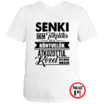 könyvelő póló tökéletes fehér