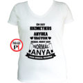 kozmetikus anya póló fehér