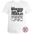 kutya póló tacskó trükk fehér