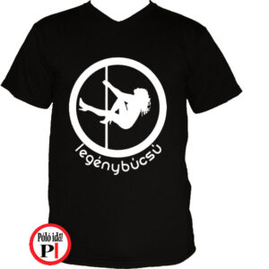 legénybúcsú póló rúd fekete