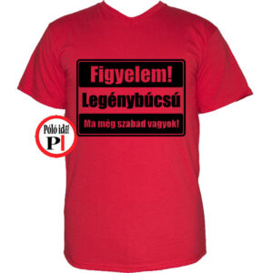 legénybúcsú póló szabad narancs