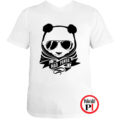 panda póló mad panda fehér