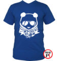 panda póló mad panda kék
