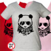 panda póló mad panda női