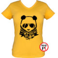 panda póló mad panda női citrom