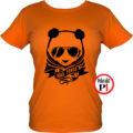 panda póló mad panda női narancs