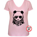 panda póló mad panda női pink