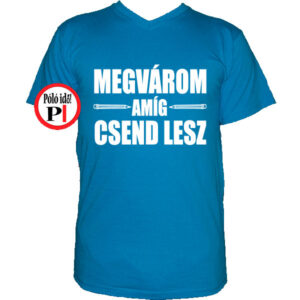 tanár póló megvárom vkék