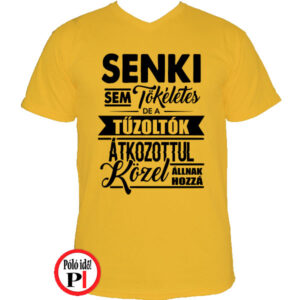 tűzoltó póló tökéletes citrom