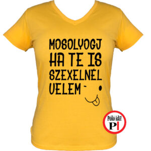 vicces póló mosoly szex női citrom