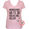 vicces póló mosoly szex női pink