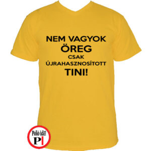 vicces póló öreg tini citrom