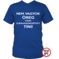 vicces póló öreg tini kék