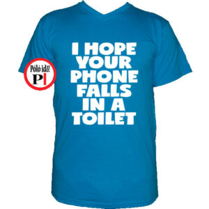 vicces póló toilet phone vkék
