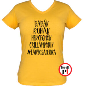 anya póló lányos anya citrom