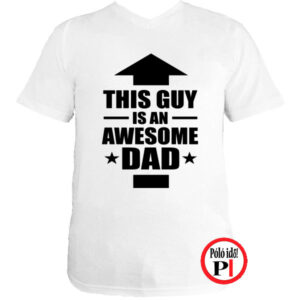 apa póló awesome fehér