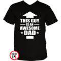 apa póló awesome fekete