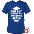 apa póló awesome kék
