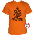 apa póló csak nyugi narancs