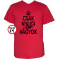 apa póló csak nyugi piros