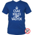 apa póló csak nyugi kék