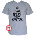apa póló csak nyugi szürke