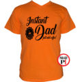 apa póló instant dad narancs