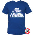 apa póló legenda kék