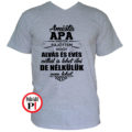 apa póló nélkülük nem szürke