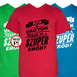 apa póló szuper erő