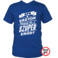 apa póló szuper erő kék